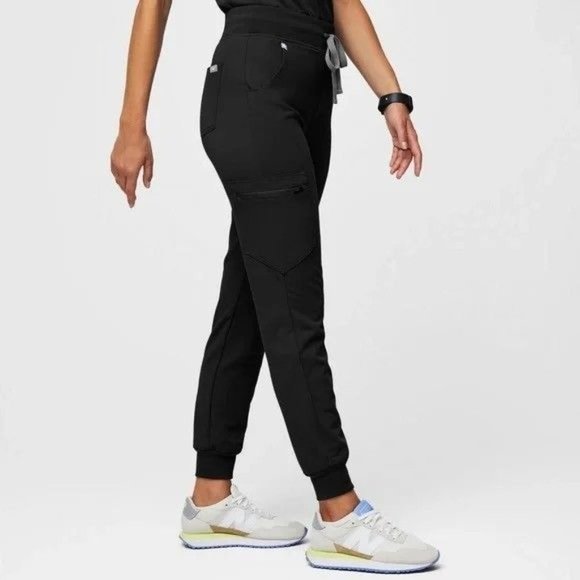 Figs Zamora Jogger Scrub Pants Technical Collection Black Large - Picture 2 of 7